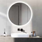 LED Bathroom Vanity Mirror 24 Inch Round