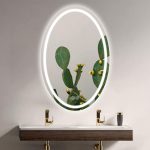 LED Bathroom Vanity Mirror 32 x 20 Ellipse