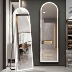LED Full Length Bathroom Vanity Mirror Custom Size Rounded Rectangle - Image 3