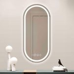 LED Bathroom Vanity Mirror 24 x 16 Oval - Image 2
