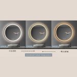 LED Bathroom Vanity Mirror 36 x 36 Right Angle Rectangle - Image 6