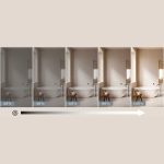 LED Bathroom Vanity Mirror 36 x 36 Right Angle Rectangle - Image 5