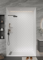 Cultured Marble Shower Wall Panel - HD-SW 1